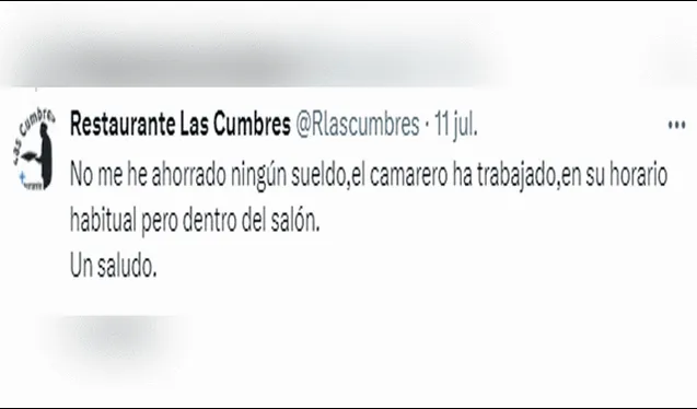  Usuarios en redes aplaudieron que el dueño del local haya defendido a sus trabajadores. Foto: composición LR/X   