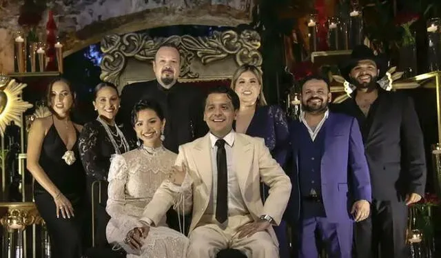 Nodal y Ángela Aguilar felices de contraer matrimonio y Daniel Arenas se mantiene firme con su postura sobre el tema de la infidelidad. Foto:Instagram pepeaguilar_oficial   