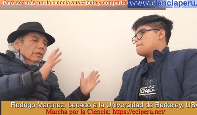  Estudiante peruano ganó beca completa para estudiar en la universidad de Berkeley. Foto: captura YouTube/Modesto Montoya   