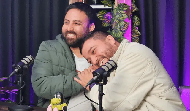 Gianfranco Pérez y John Tirado estrenan su podcast este lunes 5 de agosto. Foto: Instagram/'Puro floro'   