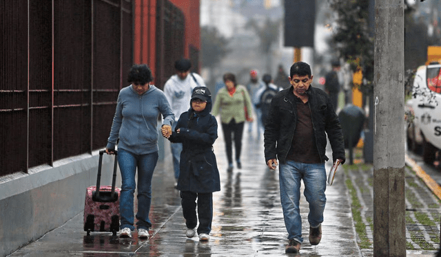  Así luce el invierno en Lima. Foto: Andina    