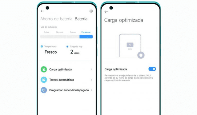  Marcas como Huawei y Xiaomi han implementado cargas optimizadas o inteligente. Foto: XiaomiAdictos.   