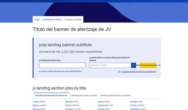  Portal de empleo te permite buscar ofertas de trabajo en todo el continente europeo   