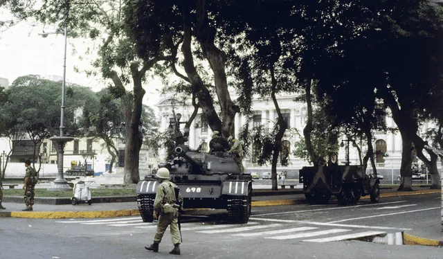  Autogolpe de Estado del 5 de abril de 1992. Foto: Andina    