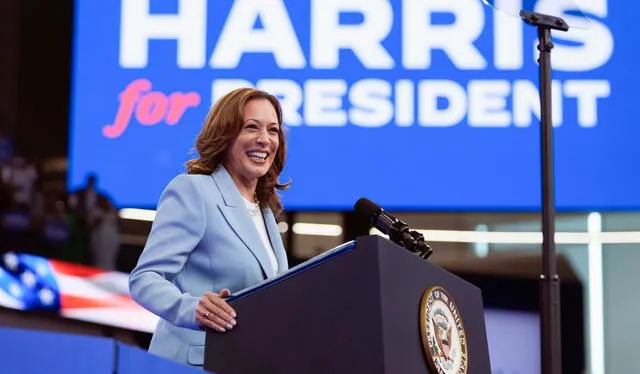 Kamala Harris respondió a Donald Trump afirmando que "lo espera el 10 de setiembre". Foto: AFP   