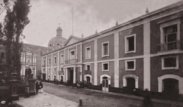  Antigua imagen de la Facultad de Medicina de la UNMSM. Foto: UNMSM.   