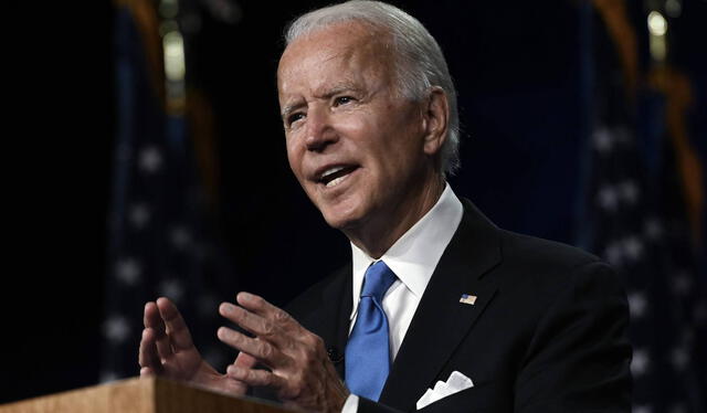 Joe Biden líder del país estadounidense. Foto: AFP   