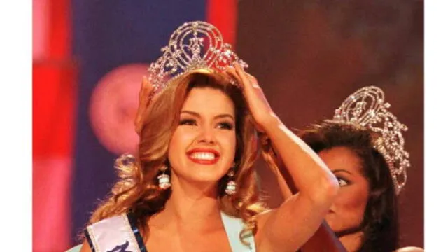 Alicia Machado, Miss Universo 1996. Foto: afp   