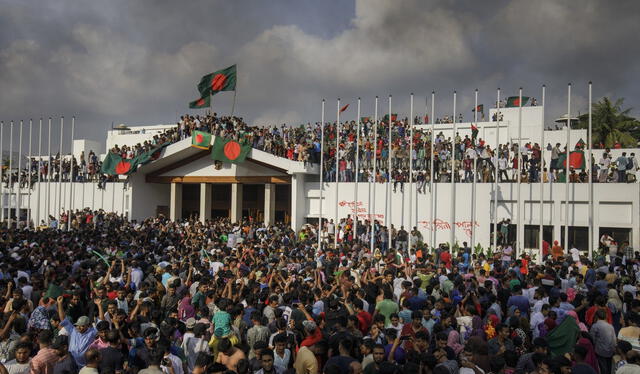 Protestas en la India por la correupción. Foto: AP   