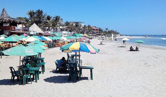  Piura es un destino de sol conocido por sus atractivas playas. Foto: Andina.   