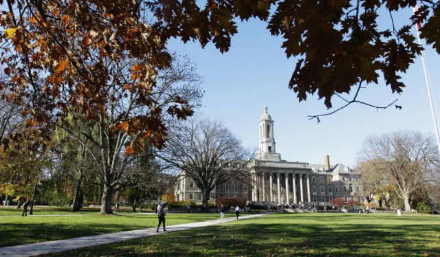  Campus de The Pennsylvania State University. Foto: Getty Images   