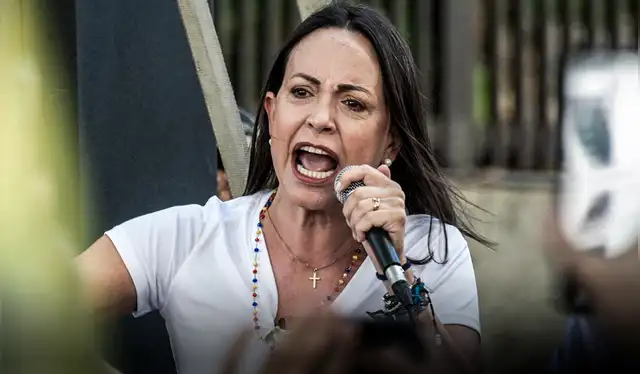María Corina Machado instó detener el régimen de Maduro. Foto: Europa Press    