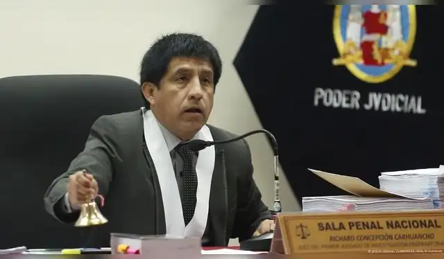 Juez Richard Concepción Carhuancho Juez Richard Concepción Carhuancho