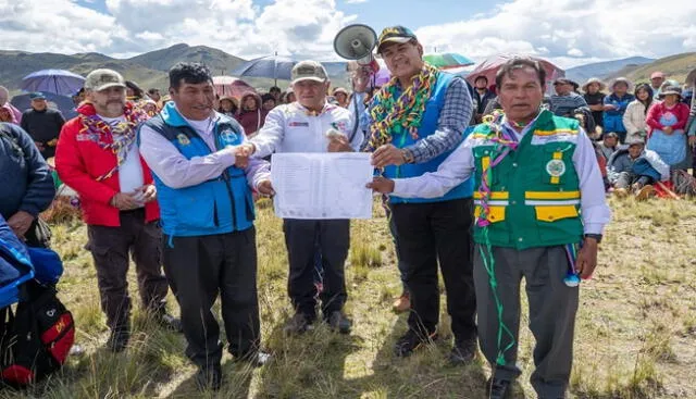  La ejecución del megaproyecto de saneamiento en Juliaca está iniciando en agosto de 2024. Foto: Gobierno del Perú 