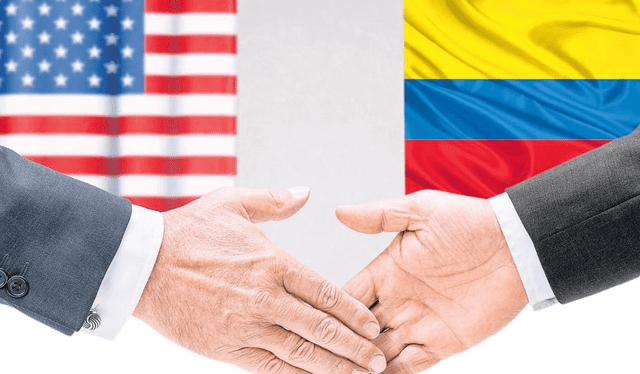  Gracias a la tensa relación comercial con China, Colombia presenta mejores relaciones comerciales con Estados Unidos. Foto: Portafolio   