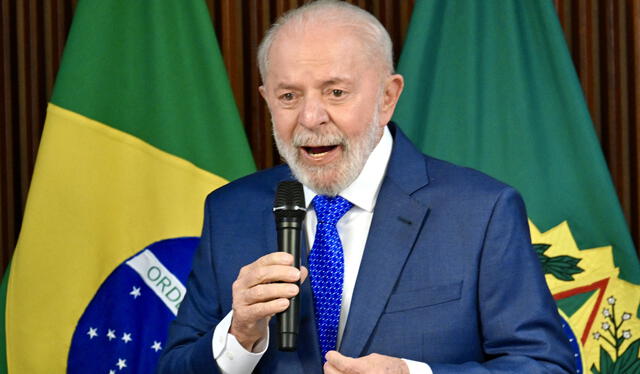  El presidente de Brasil, Lula Da Silva, se refirió al accidente de aéreo, dio por muertos a los pasajeros y pidió un minuto de silencio. Foto: AFP   