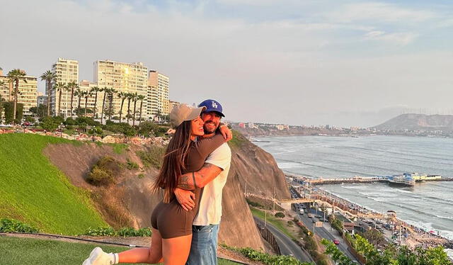  Tammy y Diego juntos en la Costa Verde. Foto: Instagram Diego Rodríguez.<br><br>    