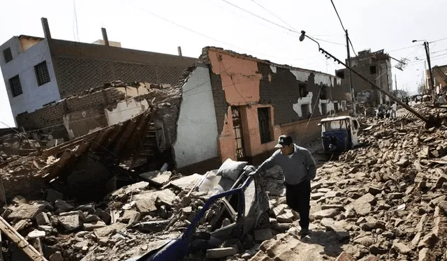  Han pasado 17 años del terremoto de Pisco. Foto: Canal N   