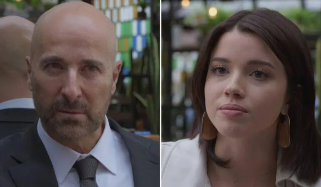  Mariana le vendería parte de sus acciones a su papá para su madre no tenga el poder absoluto en la empresa. Foto: Caracol TV    