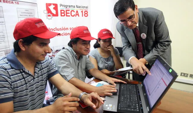  El Programa Beca 18 es una iniciativa impulsada por el Estado peruano. Foto: Andina.   