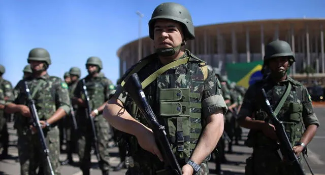  Brasil lidera el ranking de las mayores fuerzas de combate en Latinoamérica. Foto: Justicia en las Américas<br>    