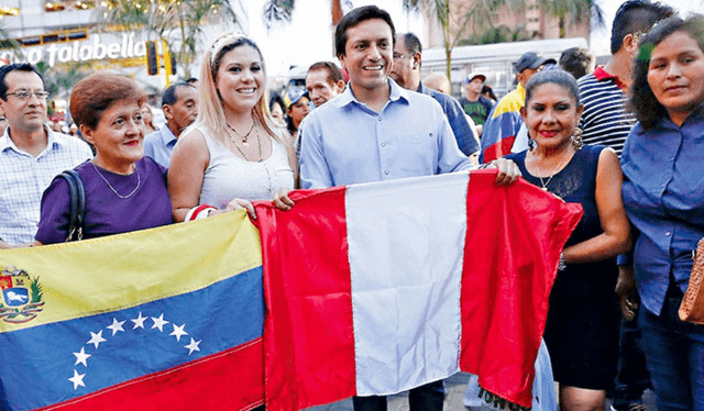  Venezolanos en Perú. Foto: Andina 