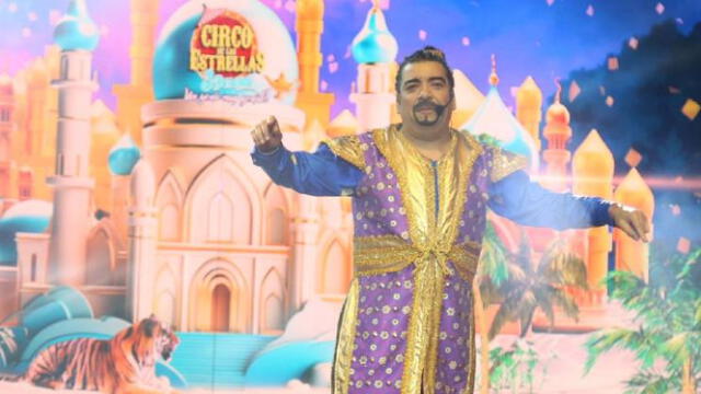  Carlos Vílchez en el 'Circo de las Estrellas'. Foto: difusión    