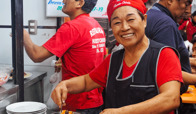  Huerta Chinén es un negocio que goza de gran popularidad en el mercado N° 2 de Surquillo. Foto: El Trinche.   