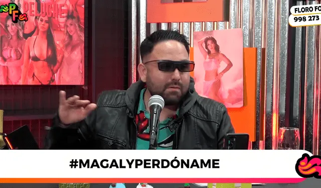 Gianfranco Pérez desea seguir trabajando en 'Magaly TV La Firme'. Foto: captura 'Puro floro'   