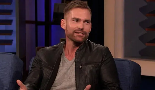  Seann William Scott como hombre rudo. Foto: Team Coco    