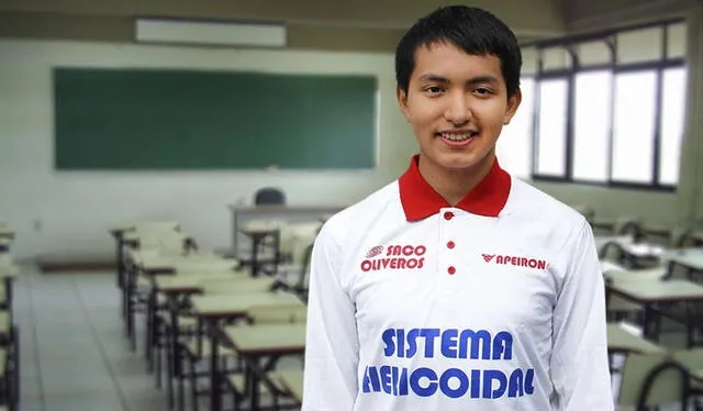  Joven huanuqueño cursó sus estudios escolares en el colegio Saco Oliveros. Foto: Andina.   