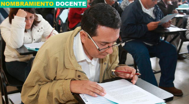 Nombramiento Docente 2024 vía LINK de Minedu: local, inscripción, fecha y temario del nuevo examen nacional