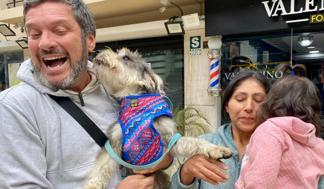 Max regresó a su hogar. Foto: Lucho Cáceres/ Facebook    