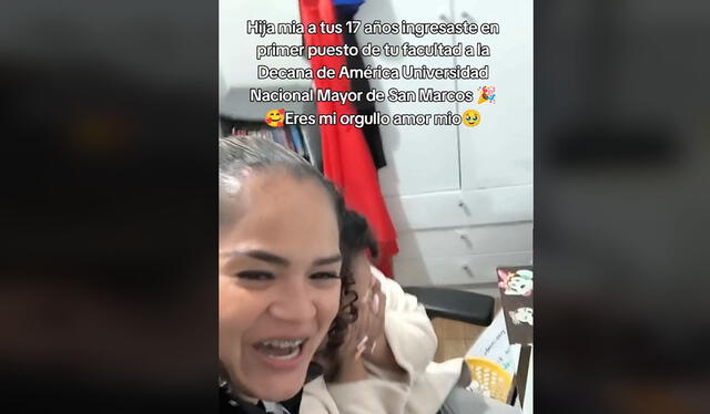 Clip es viral. Foto: TikTok    