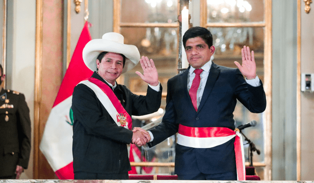  Carrasco Millones también lideró la cartera de Defensa durante el gobierno de Pedro Castillo. Foto: Andina    