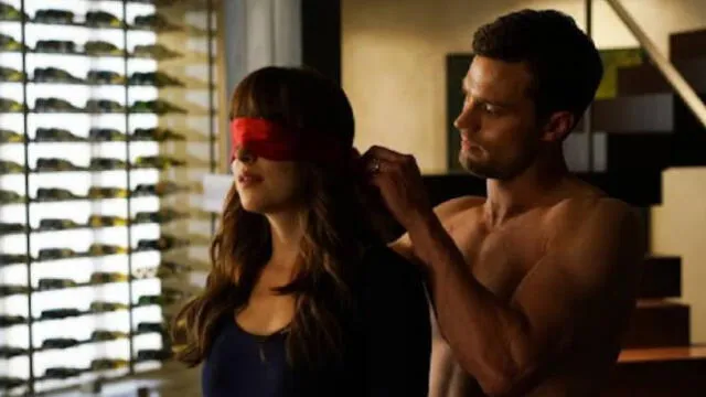 Escena de 'Cincuenta sombras de Grey'. Foto: internet   