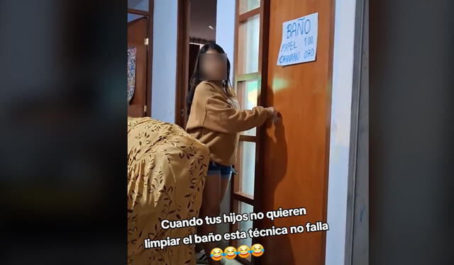 Clip es viral en redes. Foto: TikTok    