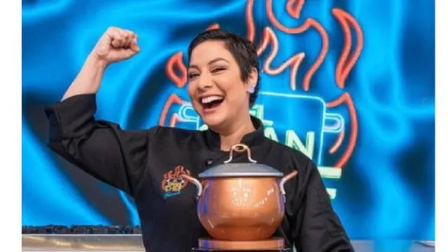 Natalia Salas, fue una de las ganadoras de El gran chef famosos. Foto: Instagram   