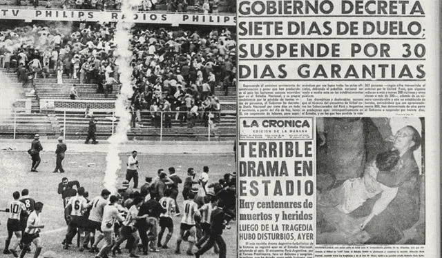 Tragedia en el Estadio Nacional dejó 328 fallecidos. Foto: El Peruano    