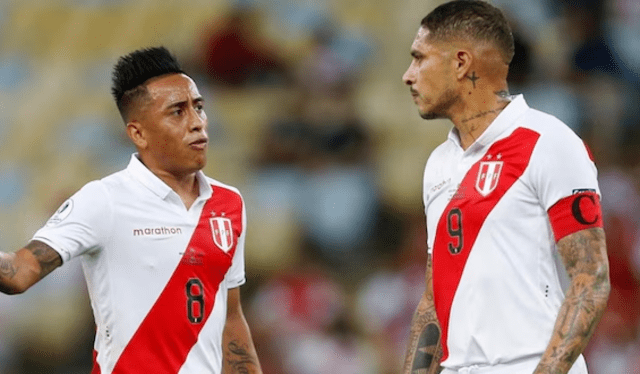 Paolo Guerrero and Christian Cueva were at the 2024 Copa America with Peru. Photo: Diffusion   