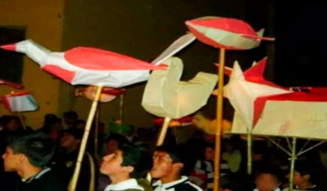  Un peruano que pasaba por la calle se sorprendió por cómo han cambiado las tradiciones ya que no se usan antorchas con velitas. Video es viral en TikTok.   