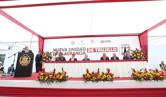 Presidente del Poder Judicial inauguró la Unidad de Flagrancia Delictiva en Trujillo   