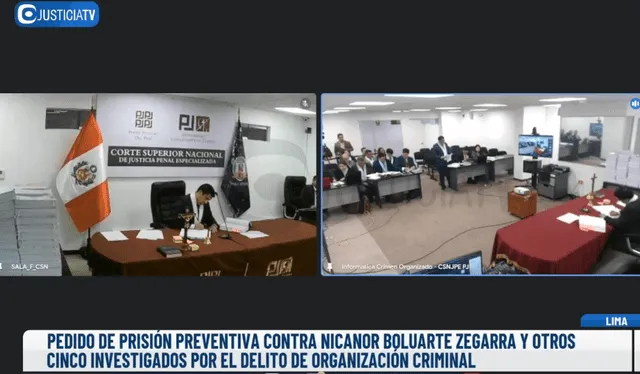 Audiencia de prisión preventiva de Los Waykis en la Sombra   