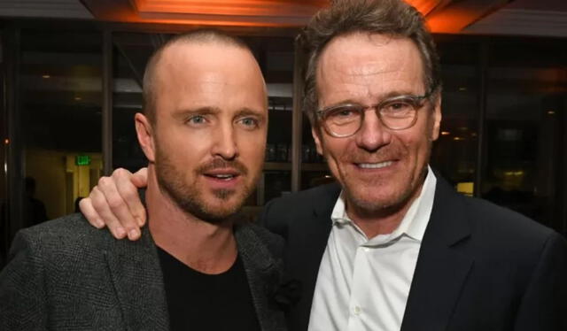 Aaron Paul y Bryan Cranston, protagonistas de 'Breakinhg Bad'. Foto: IMDB   