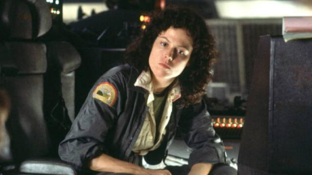 Sigourney Weaver como 'Ellen Ripley' en 'Alien'. Foto: Internet   