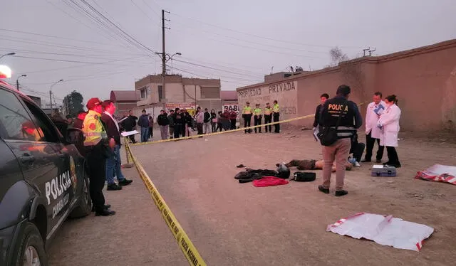 Un técnico de la Marina de Guerra del Perú abatió a un delincuente e hirió a otro facineroso durante un robo que se produjo en un restaurante criollo. Foto: Cristina Gálvez / URPI-LR   