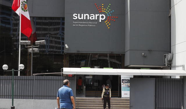 Sunarp ofrece puestos de trabajo