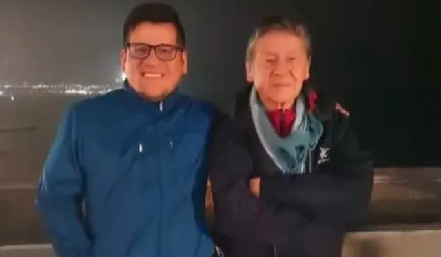  Guillermo Cornejo Alay (derecha) con su hijo, Eric Cornejo Ríos, compartían vocación por la política.   