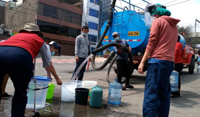 Sedapal anuncia corte de agua