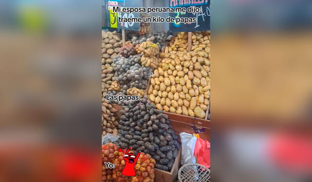  Los usuarios en redes sociales afirmaron que el Perú es uno de los países privilegiados con productos autóctonos. Foto: composición LR/TikTok   